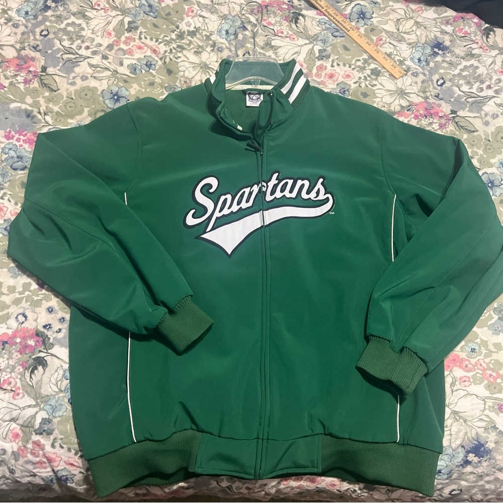 Spartans men’s lined campus drive windbreaker